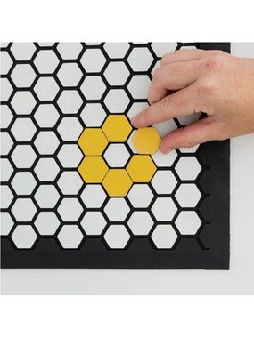 Letterfolk || Marigold Rubber Tile Pieces